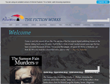 Tablet Screenshot of fictionworks.com